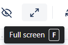 Fullscreen button